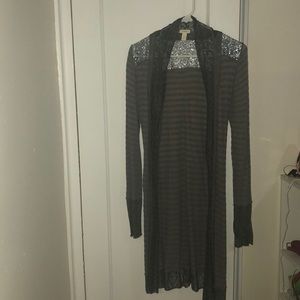 Anthropologie Long Knit Cardigan